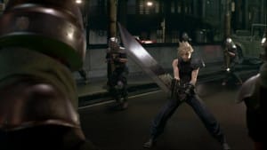 Final Fantasy VII Remake Cloud Strife Sword Screenshot