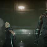 Final Fantasy VII Remake Moviescene Cloud Barret Ready to Fight PS4