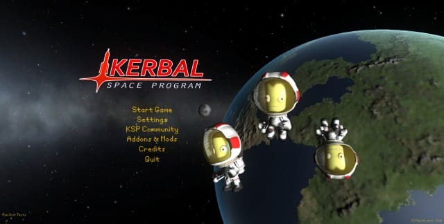 Kerbal Space Program Title Screenshot PC Wii U PS4 Xbox One