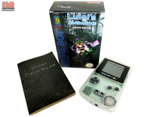 Luigis Mansion Game Boy Color Limited Edition Game Boy Horror 8bit Evolution