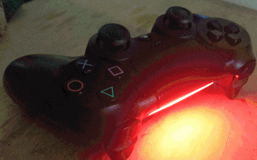 PlayStation 4 controller LED light colors