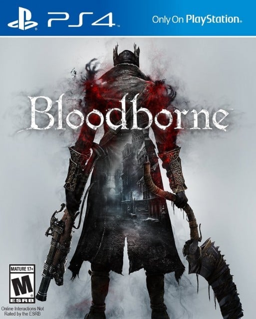 PS4 Bloodborne USA Box Artwork M For Mature
