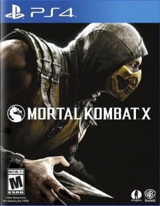 PS4 Mortal Kombat X USA Box Artwork M for Mature
