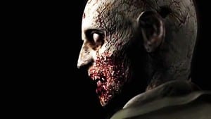 Resident Evil HD Remaster Iconic Zombie Head Turn Gameplay Screenshot