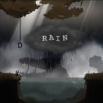Typoman Rain Drain Puzzle Gameplay Screenshot (Wii U)