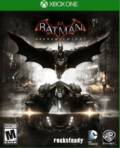 Xbox One Batman Arkham Knight USA Box Artwork M for Mature