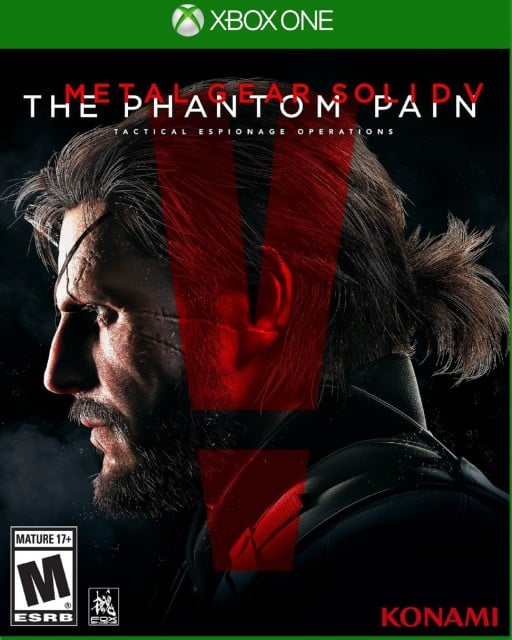 Xbox One Metal Gear Solid 5 USA Box Artwork M for Mature