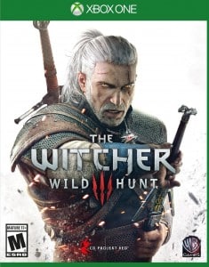 Xbox One Witcher 3 USA Box Artwork M for Mature