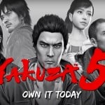 Yakuza 5 Releases On PS3 Out Now USA $40 Dollars Artwork Official