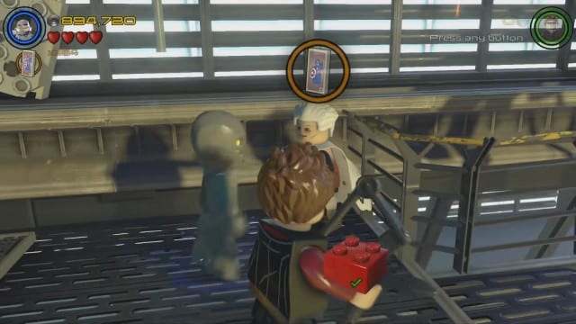 Lego Marvel's Avengers The Collector Captain America Collectable Card Location