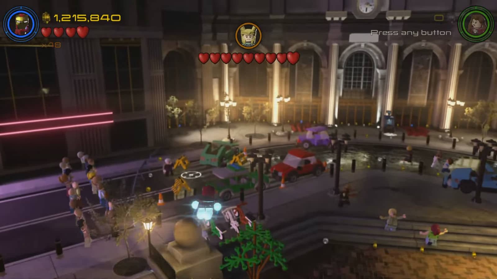 Lego Marvel's Avengers The Collector Hot Dog Location