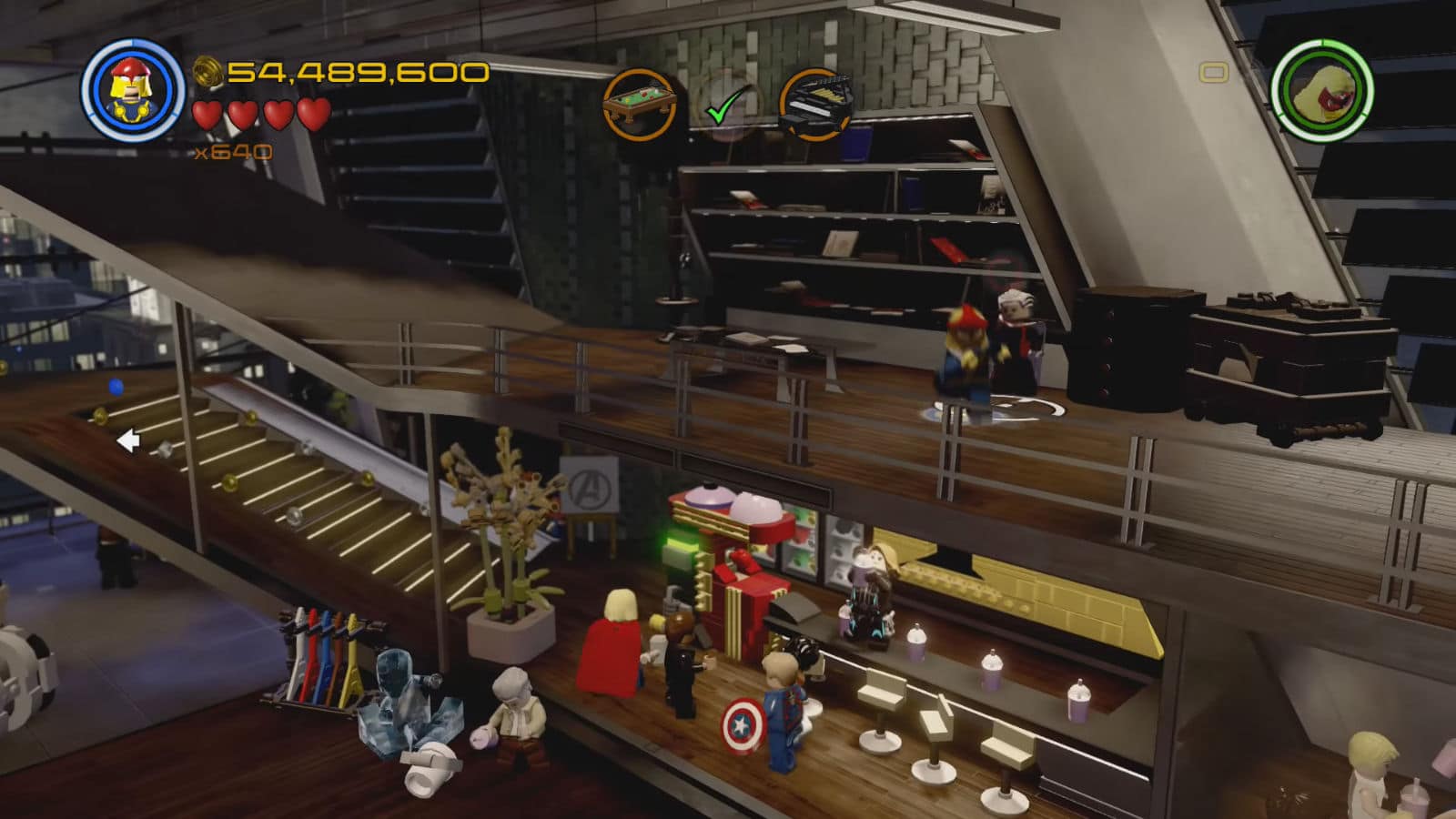 Lego Marvel's Avengers The Collector Vinyl Record Location