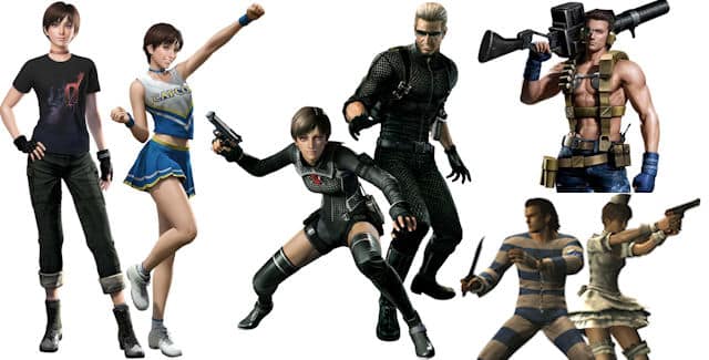 Resident Evil 0 HD Remaster Unlockable Costumes