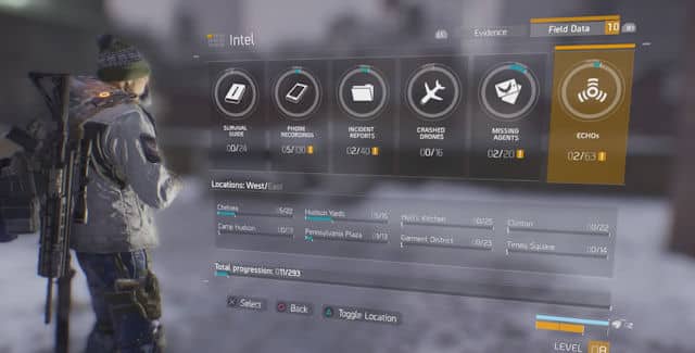 The Division Intel Locations Guide