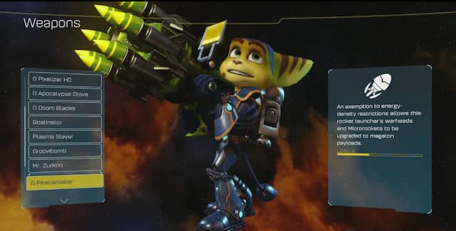 Ratchet and Clank PS4 Weapons Guide Video
