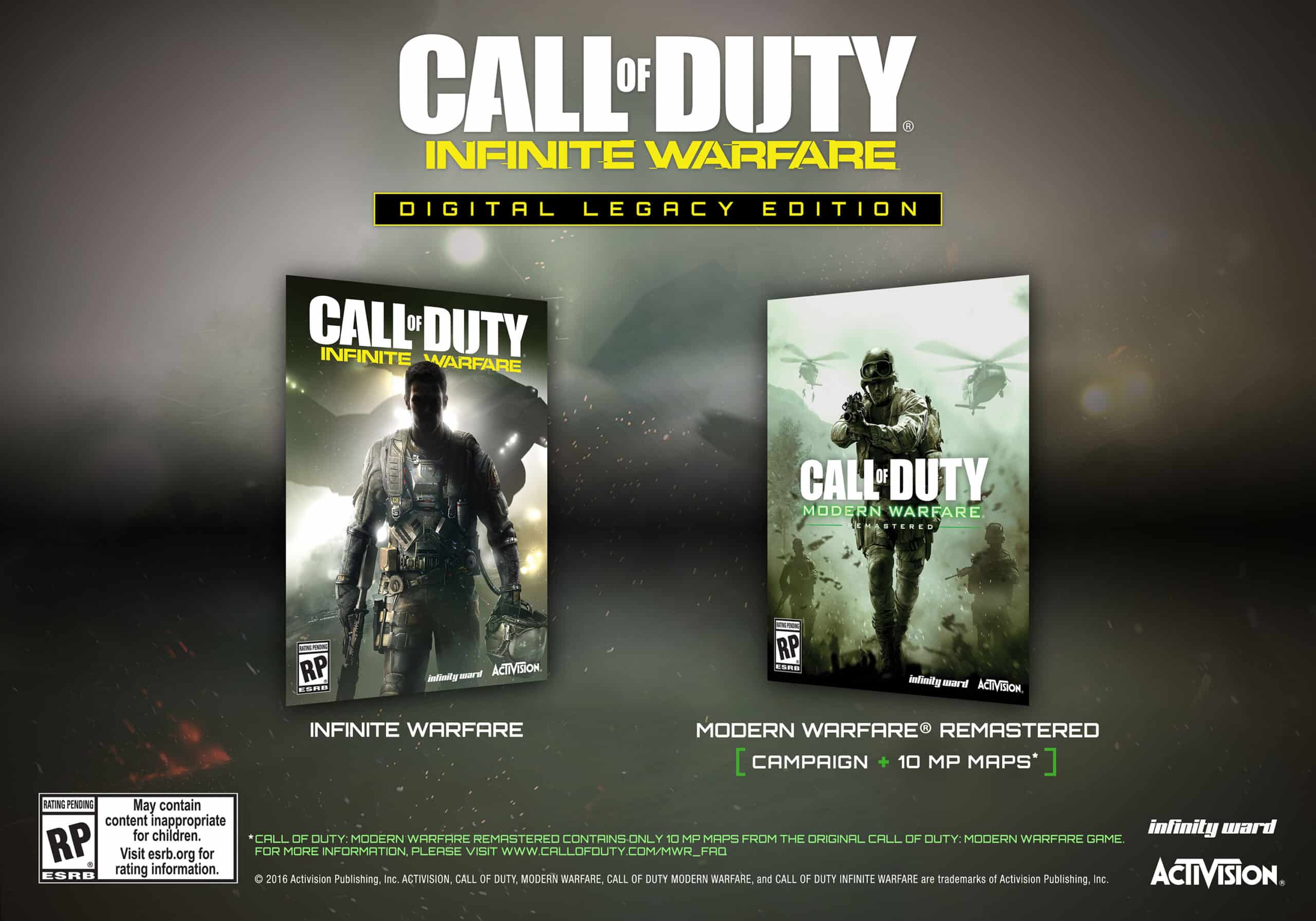 Call of duty infinite warfare digital legacy edition что входит