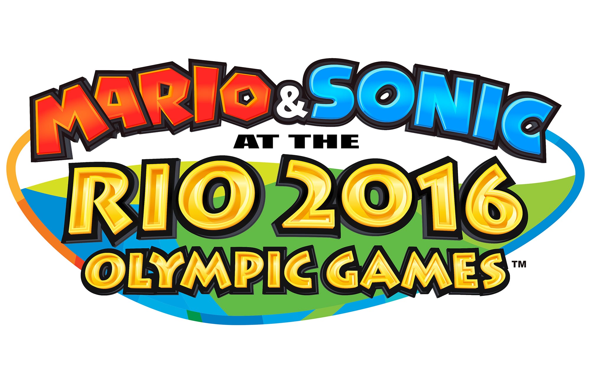 Mario & Sonic at the Rio Olympic Games logo