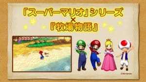 Story of Seasons: Good Friends of Three Villages Super Mario Collaboration