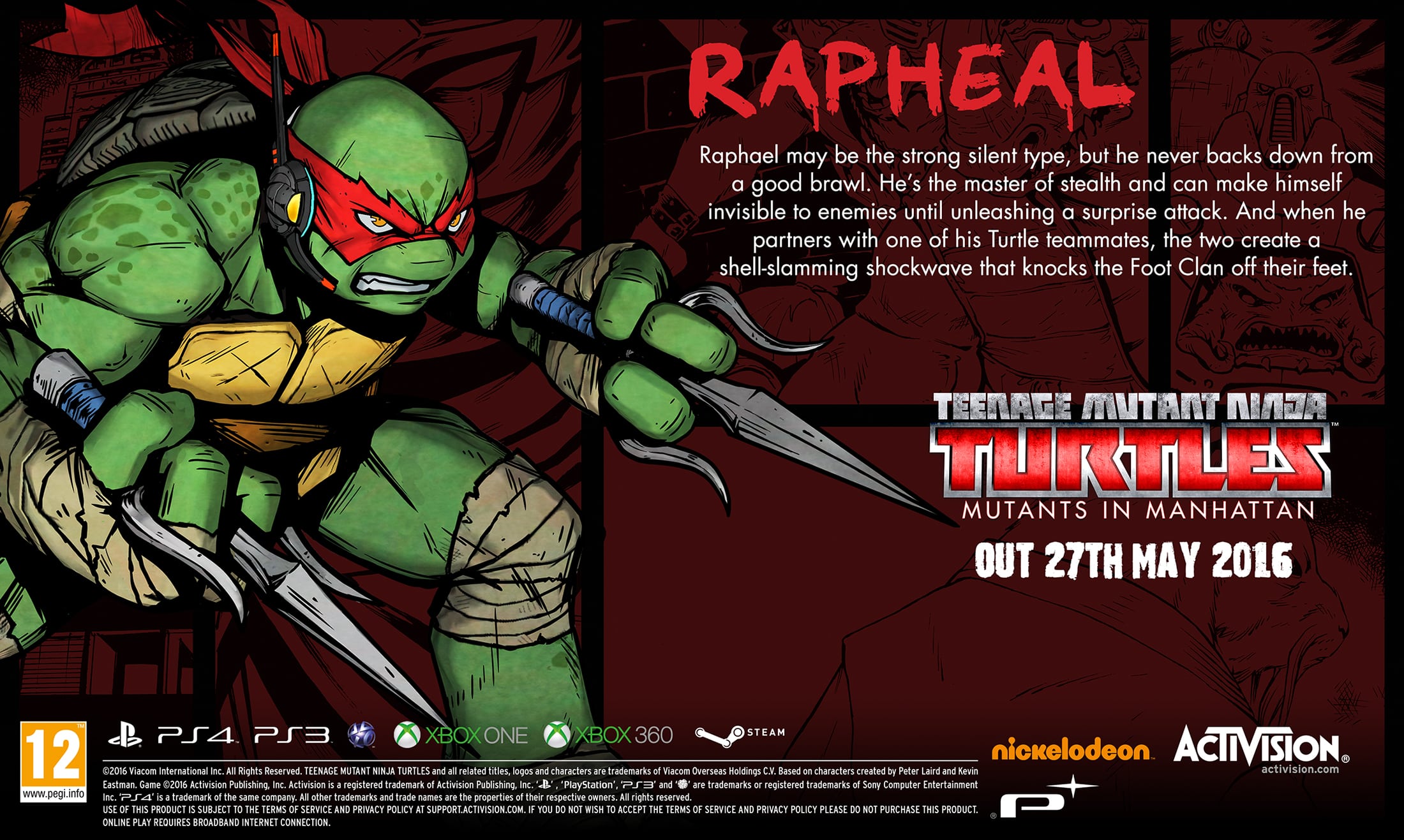 Tmnt Raphael Biography Teenagemutantninjaturtlescom