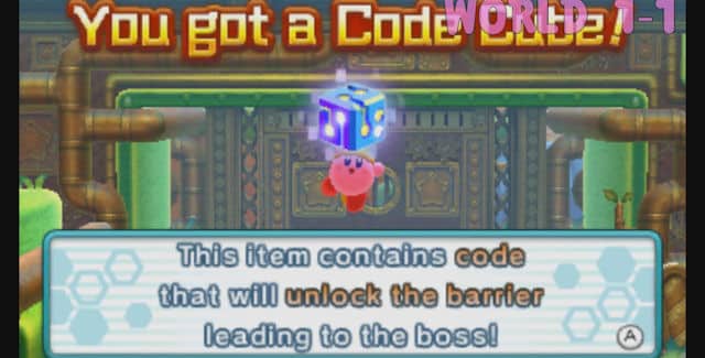 Kirby: Planet Robobot Code Cubes Locations Guide