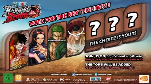 One Piece: Burning Blood Grand Fighter Vote