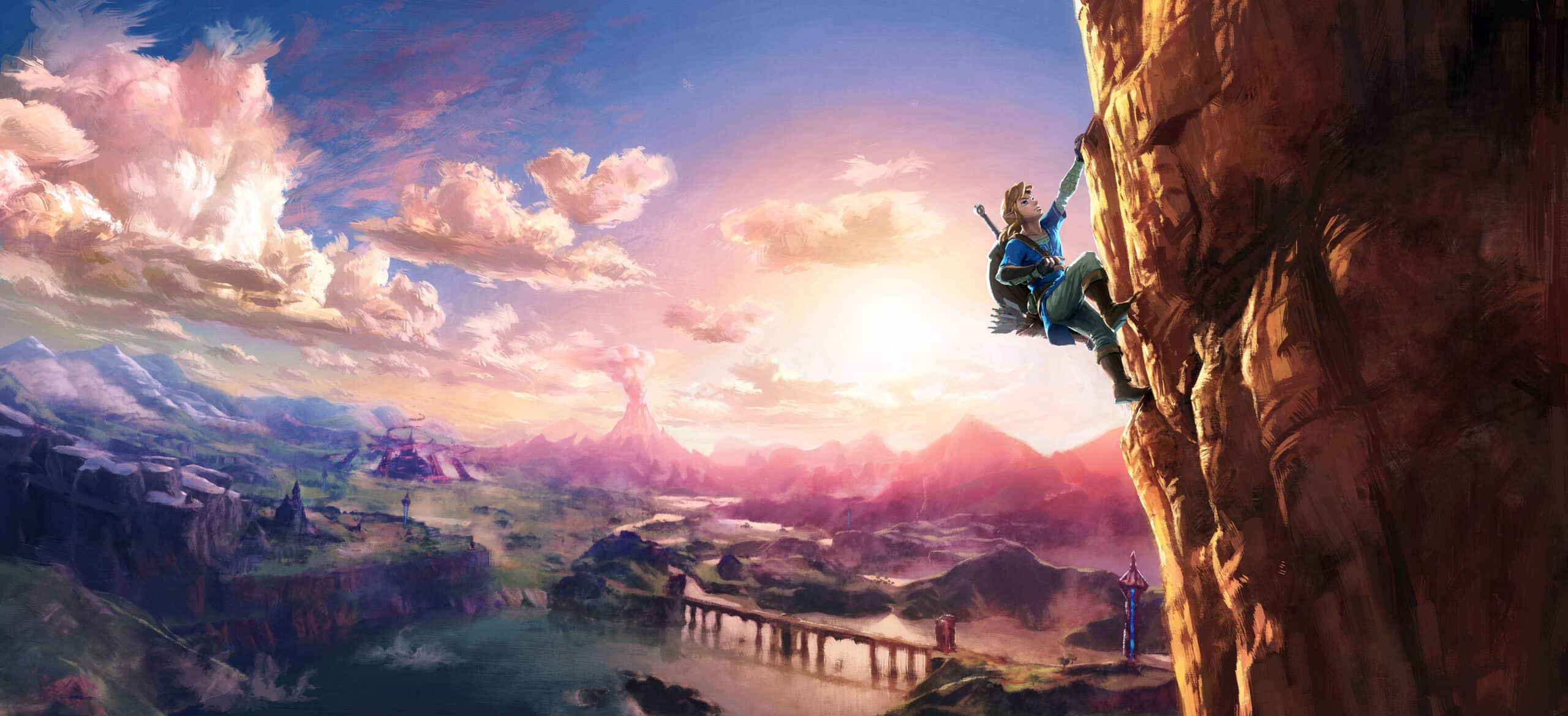 The Legend of Zelda: Breath of the Wild Wide Art