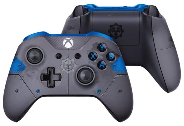 Gears of War 4 Xbox One S Blue Controller