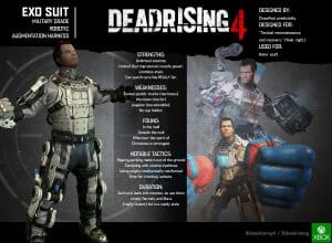 Dead Rising 4 Exo Suit Infographic