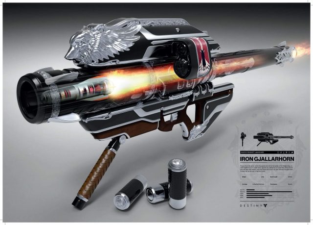 Destiny: Rise of Iron Iron Gjallarhorn Exotic Rocket Launcher