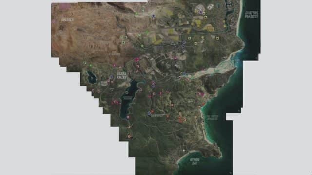 Forza Horizon 3 Barn Finds Map