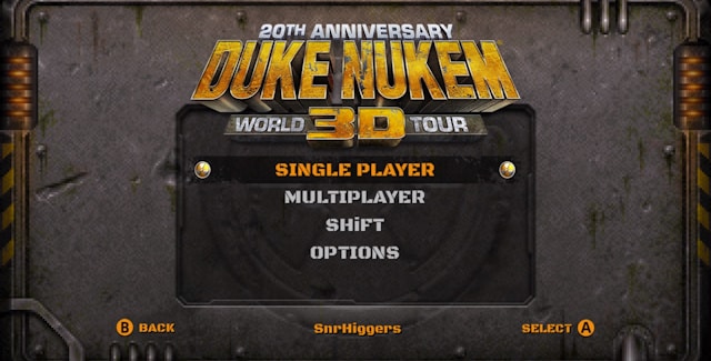 Duke Nukem 3D: 20th Anniversary Edition World Tour Cheat Codes