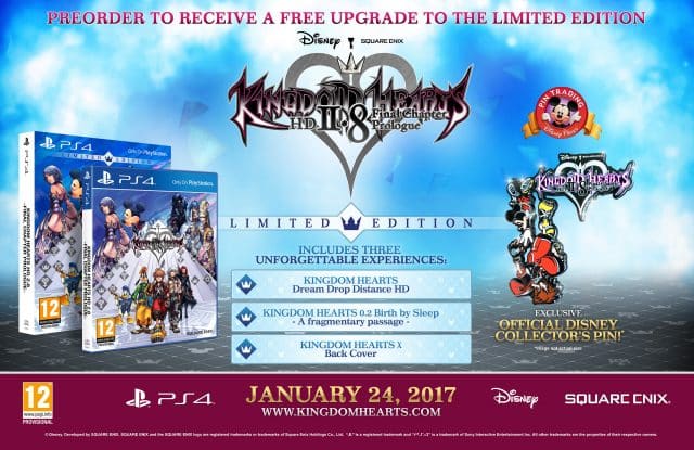Kingdom Hearts HD 2.8 Limited Edition