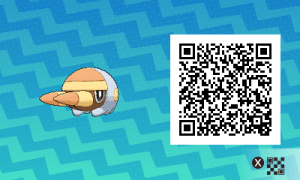 027 Pokemon Sun and Moon Grubbin QR Code