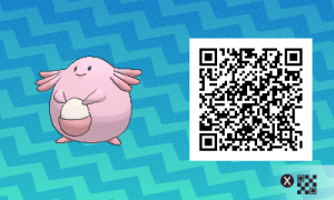 Pokemon Sun and Moon How To Get Chansey