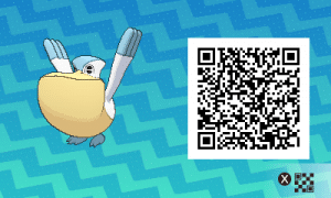 041 Pokemon Sun and Moon Pelipper QR Code