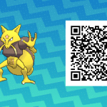043 Pokemon Sun and Moon Female Kadabra QR Code