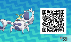 060 Pokemon Sun and Moon Crabominable QR Code