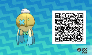 065 Pokemon Sun and Moon Shiny Drifblim QR Code