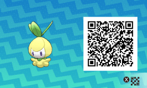 085 Pokemon Sun and Moon Shiny Petilil QR Code