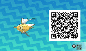 091 Pokemon Sun and Moon Shiny Female Magikarp QR Code