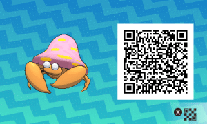 148 Pokemon Sun and Moon Parasect QR Code