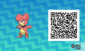 166 Pokemon Sun and Moon Magby QR Code