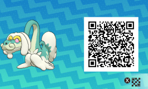 Pokemon Sun and Moon Drampa QR Code