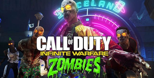 Call Of Duty Infinite Warfare Zombies In Spaceland Easter Eggs
