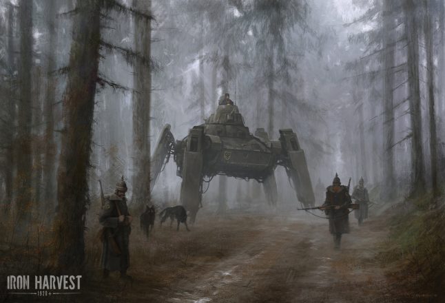 Кто художник iron harvest