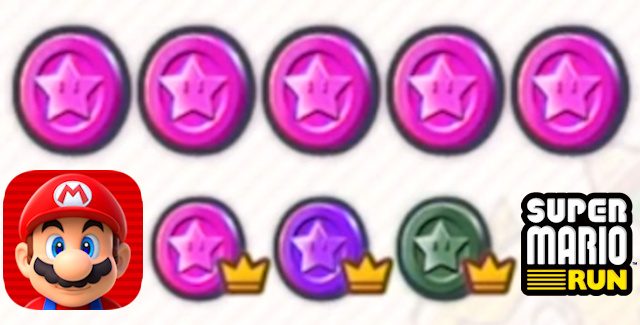 Super Mario Run Pink, Purple & Black Star Coins Locations Guide