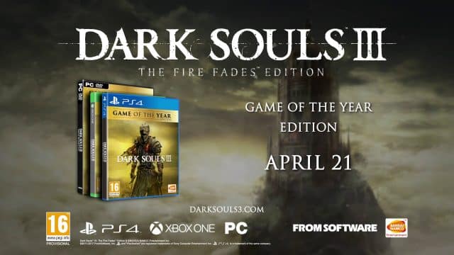 Dark Souls III The Fire Fades Edition GOTY