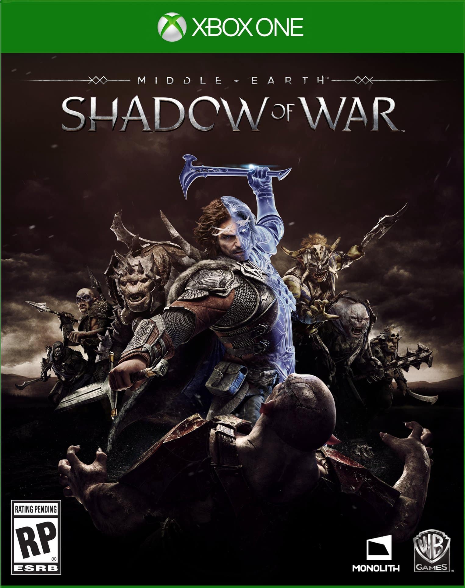 Middle-earth: Shadow of War Xbox One Box Art