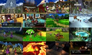 Dragon Quest XI 3DS Screens Collage