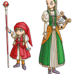 Dragon Quest XI Senya and Veronica Artwork